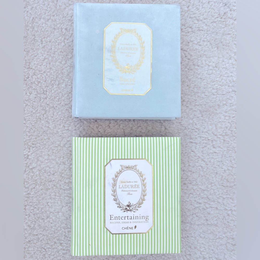 Ladurée books. Sucre The Sweet Recipes, Entertaining: Recipes, Ideas Inspiration